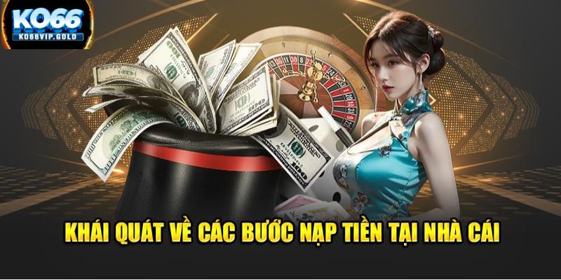 Quy trình nạp tiền từng phương thức